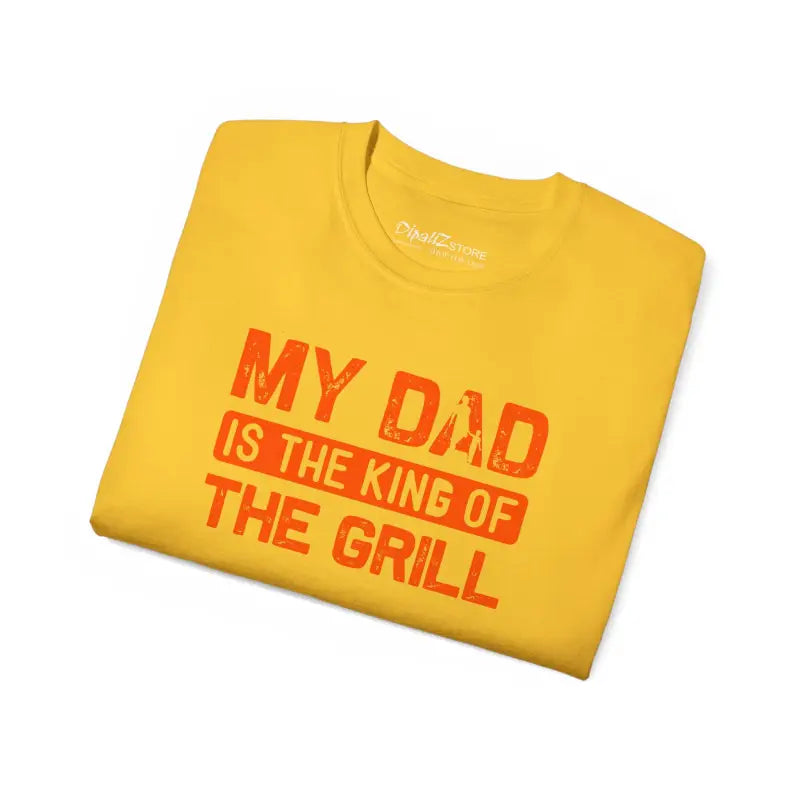 Dad’s Grill King Ultra Cotton Tee - Perfect for Father’s Day - T-shirt