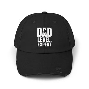 Distressed Dad Level Expert Hat - Father’s Day Cotton - Dipaliz - Hats