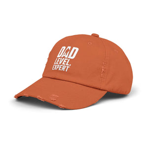 Distressed Dad Level Expert Hat - Father’s Day Cotton - Dipaliz - Hats