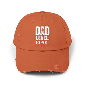Distressed Dad Level Expert Hat - Father’s Day Cotton - Dipaliz - Hats