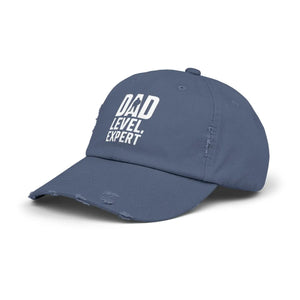 Distressed Dad Level Expert Hat - Father’s Day Cotton - Dipaliz - Hats