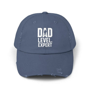 Distressed Dad Level Expert Hat - Father’s Day Cotton - Dipaliz - Hats