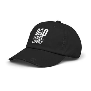 Distressed Dad Level Expert Hat - Father’s Day Cotton - Dipaliz - Hats