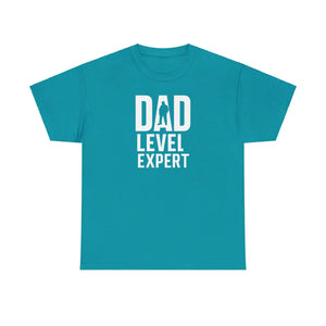 Dad Level Expert Heavy Cotton Tee - Father’s Day - Dipaliz - T-shirts