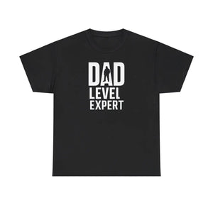 Dad Level Expert Heavy Cotton Tee - Father’s Day - Dipaliz - T-shirts