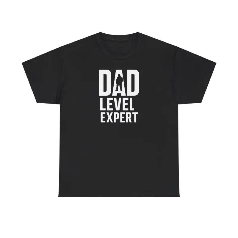 Dad Level Expert Heavy Cotton Tee: Perfect for Father’s Day! - T-shirt