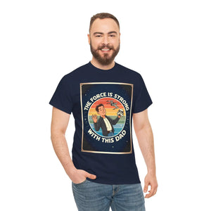 Retro Geek Heavy Cotton Dad Shirt - Star Force Design - Dipaliz - T-shirts
