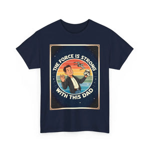 Retro Geek Heavy Cotton Dad Shirt - Star Force Design - Dipaliz - T-shirts