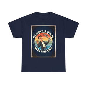 Heavy Cotton Dad Unisex Retro Geek Star Wars Tee - Dipaliz - Navy / s - T-shirts