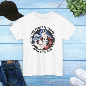 Dad Tee Movie Lover Apparel Unisex Cotton Shirt - Dipaliz - White / s - T-shirts