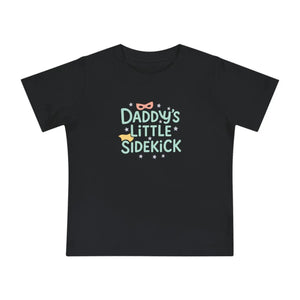 Cute Superhero Infant Tee - Daddy Sidekick Cotton - Dipaliz - T-shirts