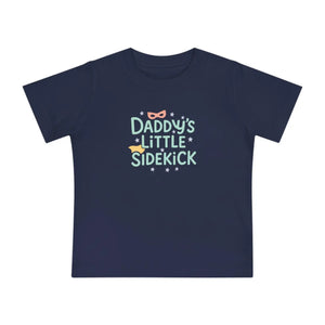 Cute Superhero Infant Tee - Daddy Sidekick Cotton - Dipaliz - T-shirts