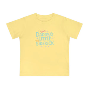 Cute Superhero Infant Tee - Daddy Sidekick Cotton - Dipaliz - T-shirts