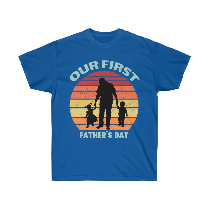 Dad’s Trendy Ultra Cotton Tee: Perfect Father’s Day Gift - Royal / s T-shirt