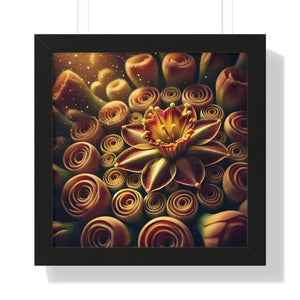 Stunning Daffodil Flower Closeup Vertical Poster - Dipaliz - 16″ x / Black - Posters