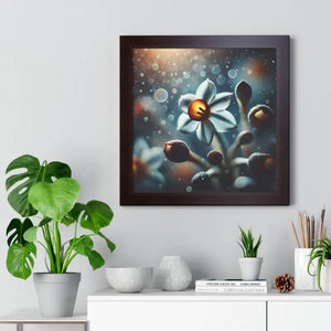 Daffodil Gallery Canvas - Spring Renewal Framed Print - Dipaliz - Prints