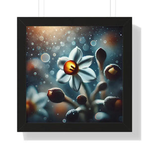 Daffodil Gallery Canvas - Spring Renewal Framed Print - Dipaliz - Prints
