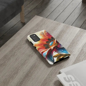 Large Dahlia Flower Protective Phone Cases with Water Drops - Dipaliz - Mobile