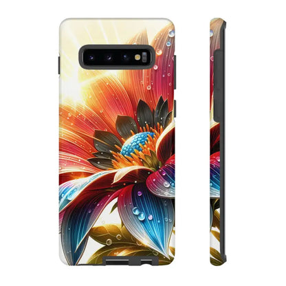 Dahlia Flower Protective Cases - Keep your Phone Safe and Stylish - Samsung Galaxy S10 Plus / Glossy Case