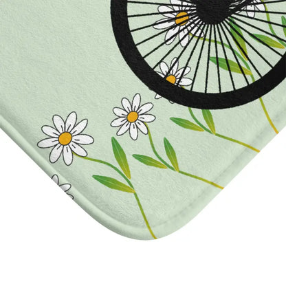 Transform your Bathroom with the Daisy Luxe White Bath Mat Bliss - Home Decor