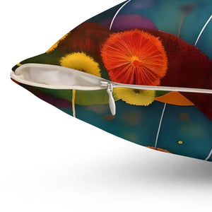 Spun Polyester Square Pillow - Comfort Style Decor - Dipaliz - Throw Pillows