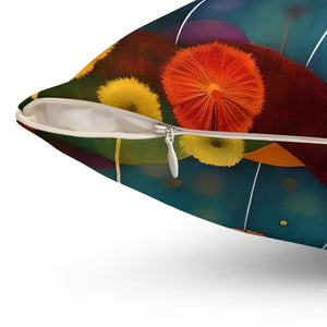 Spun Polyester Square Pillow - Comfort Style Decor - Dipaliz - Throw Pillows