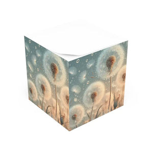 Dandelion Note Cube Eco Desk Accessory - Inspiring - Dipaliz - White / one Size - Notepads