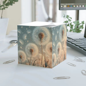 Eco Dandelion Note Cube - Desk Accessory - Dipaliz - Notepads