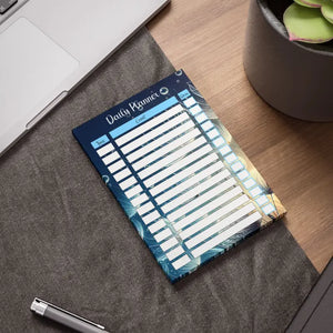 Dandelion Seeds Daily Planner Pad Boosts Focus - Dipaliz - 4’’ x 6’’ / White - Planners