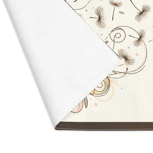 Cotton Placemat - Vibrant Dandelions Design - Dipaliz - 18’’ × 14’’ - Placemats