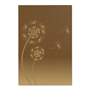 Dandelions Dispersal Area Rugs – Soft Chenille - Dipaliz