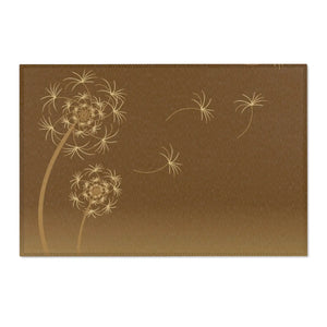 Dandelions Dispersal Area Rugs – Soft Chenille - Dipaliz