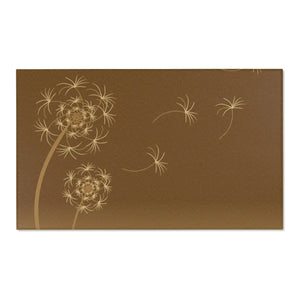 Dandelions Dispersal Area Rugs – Soft Chenille - Dipaliz