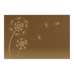 Dandelions Dispersal Area Rugs – Soft Chenille - Dipaliz