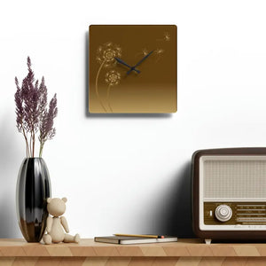 Dandelions Dispersal Wall Clock - Nature Inspired Decor - Dipaliz - Clocks
