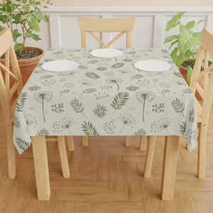 Modern Print Tablecloth – Organic Cotton Table Setting - Dipaliz - Tablecloths