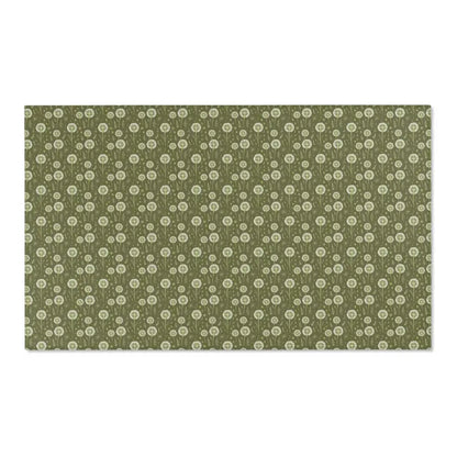 Enchant your Home with Dandelions on Green Area Rugs - Decor