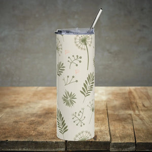 Glossy Maars Skinny Tumblers - Dandelion 20oz - Dipaliz