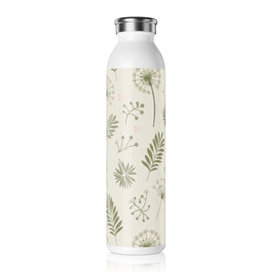 Sleek Dandelions Water Bottle - Double Wall Stainless - Dipaliz - Bottles
