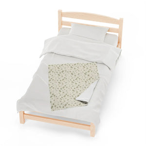Luxe Dandelions Velveteen Blanket – Soft Decor - Dipaliz - Blankets