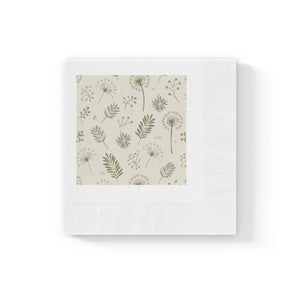 White Coined Napkins – 3 Ply Paper Spring Napkin - Dipaliz