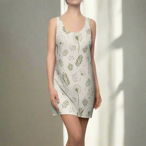 Racerback Dress – Ultimate Comfort Eco Fabric - Dipaliz - Dresses - Xs