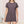 T-shirt Dress – Dandelions on Mauve Polyester - Dipaliz - Dresses - Xs