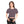 Mauve Aop Dandelions Crop Top Silky Soft Polyester Dipaliz - T-shirts