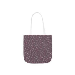 Mauve Canvas Tote - 5-color Straps Polyester - Dipaliz - Shopping Totes