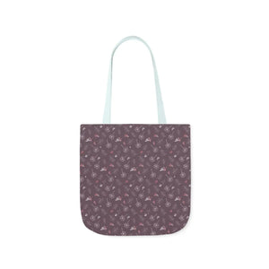 Mauve Canvas Tote - 5-color Straps Polyester - Dipaliz - Shopping Totes