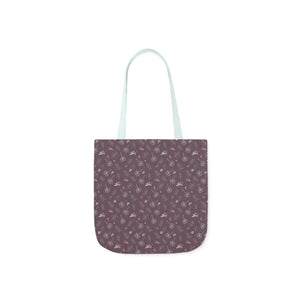 Mauve Canvas Tote - 5-color Straps Polyester - Dipaliz - Shopping Totes
