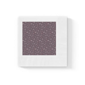 Luxe White Coined Napkins – Dandelions 3-ply - Dipaliz - Paper