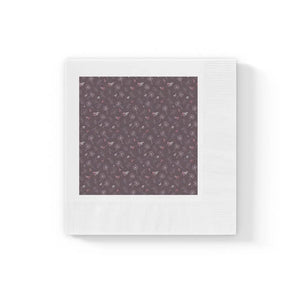 Luxe White Coined Napkins – Dandelions 3-ply - Dipaliz - Paper