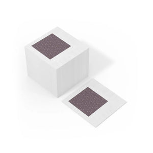 Luxe White Coined Napkins – Dandelions 3-ply - Dipaliz - Paper